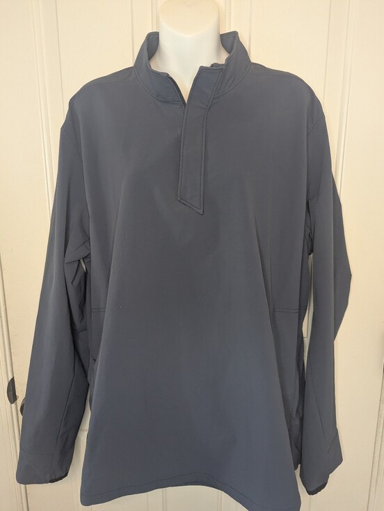 VRST Other - VRST Men's Limitless Golf Quarter Zip Pullover - Large - Steel Blue Grey